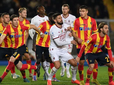 Vòng 31 Serie A > AC Milan - Lecce (23 giờ ngày 23/4): Chạy đà trước thềm đại chiến