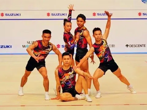 Cúp Aerobic thế giới 2023: Việt Nam giành 1 huy chương vàng, 2 huy chương bạc, 2 huy chương đồng