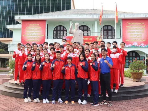 Gặp mặt đoàn vận động viên, huấn luyện viên tham dự SEA Games 32 tại thành phố Hồ Chí Minh