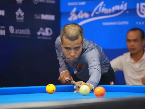 Tour 1 giải Billiard Carom 3 băng HBSF Cup 2023: Quyết Chiến thị uy, Quốc Nguyện thua sốc