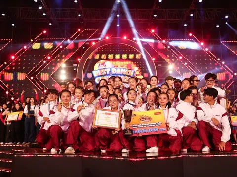 Nhóm AYS giành ngôi Quán quân Bảng Phong trào Dalat Best Dance Crew 2023 - Hoa Sen Home International Cup