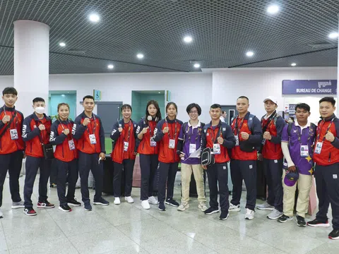 Đoàn Thể thao Việt Nam nhập Làng Vận động viên SEA Games 32