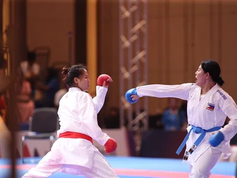SEA Games 32: Đội tuyển Karate giành liên tiếp 2 huy chương vàng ở nội dung Kumite