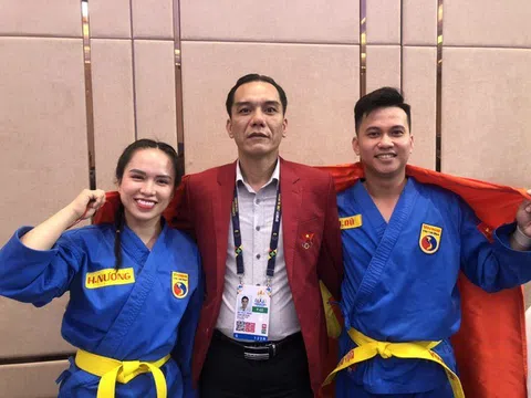 Vovinam Việt Nam giành huy chương vàng nội dung Tự vệ nữ