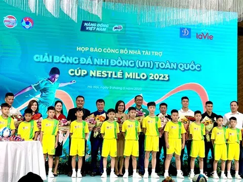 Giải Bóng đá U11 toàn quốc: 50 đội bóng tham tranh tài