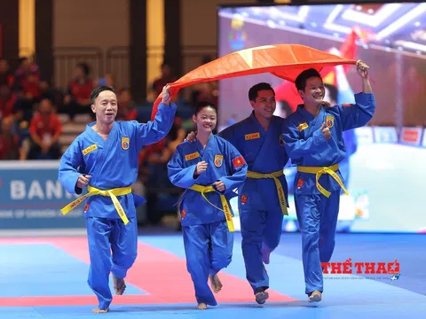 Vovinam giành huy chương vàng nội dung đa luyện vũ khí nữ