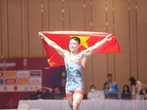 Vật Việt Nam kết thúc SEA Games 32 với 13 huy chương vàng