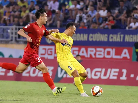 V.League 2023: Sông Lam hụt thưởng, xứ Nghệ thêm lo