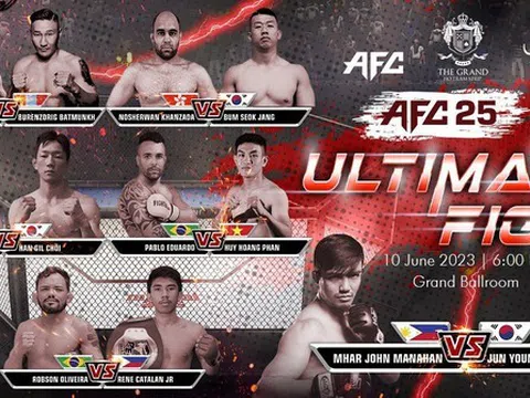 Angel's Fighting Championship sẽ trở lại Việt Nam vào ngày 10/6