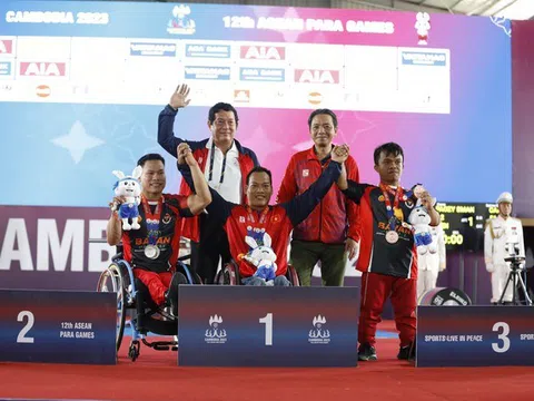 ASEAN Para Games 12: Cử tạ giành 4 huy chương vàng