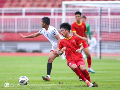Đội tuyển U17 Việt Nam thua U17 Yemen trong trận đấu tập nội bộ