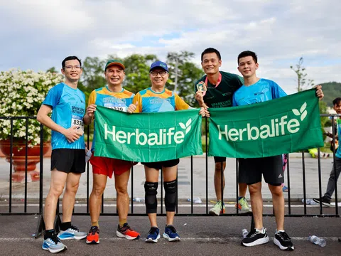 Herbalife Việt Nam tài trợ dinh dưỡng cho VnExpress Marathon Sparkling Quy Nhơn 2023