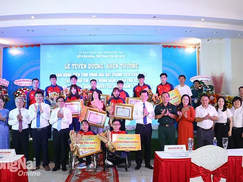 Đồng Nai khen thưởng VĐV đạt thành tích xuất sắc tại SEA Games 32 và ASEAN PARA Games 12