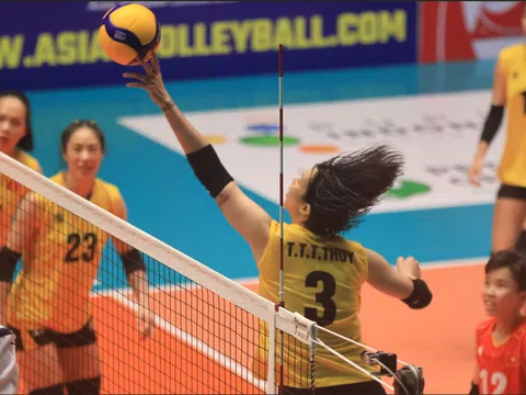 Bóng chuyền nữ Việt Nam chiếm ngôi đầu bảng D tại AVC Challenger Cup 2023