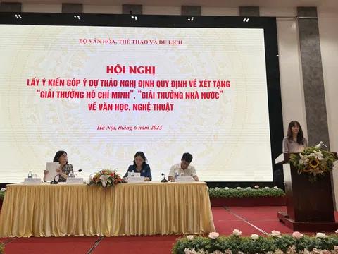 Hoàn thiện Nghị định quy định xét tặng Giải thưởng Hồ Chí Minh, Giải thưởng Nhà nước về VHTN: Góp phần thúc đẩy sự phát triển của văn học nghệ thuật