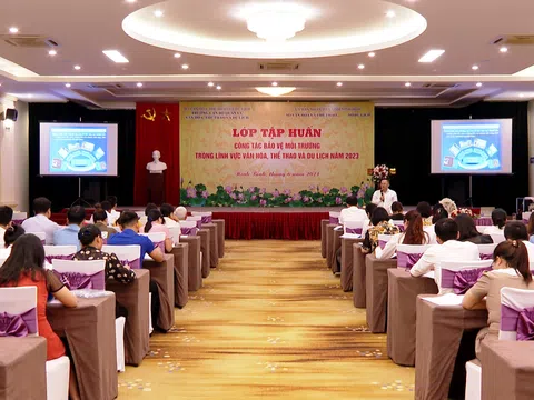 Ninh Bình tập huấn về công tác bảo vệ môi trường trong lĩnh vực văn hóa, thể thao và du lịch  