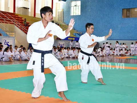 Trà Vinh tổ chức Kỳ thi thăng đẳng quốc gia môn Karate