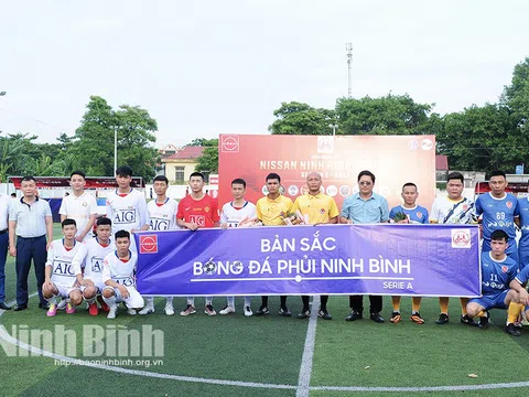 Giải Bóng đá sân 7 Nissan Ninh Bình Serie A năm 2023