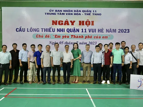 Ngày hội Cầu lông hè Quận 11 nằm trong chuỗi sự kiện toàn cầu “Ngày Cầu lông Thế giới”