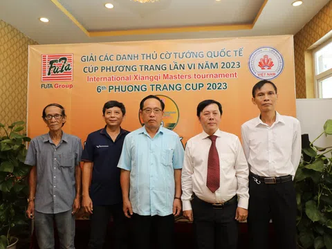 Giải cờ Tướng quốc tế - Cúp Phương Trang 2023 quy tụ dàn kỳ thủ lừng danh thế giới