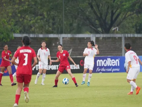 Giải Bóng đá U19 nữ Đông Nam Á 2023: Việt Nam thắng đậm Singapore trong trận mở màn