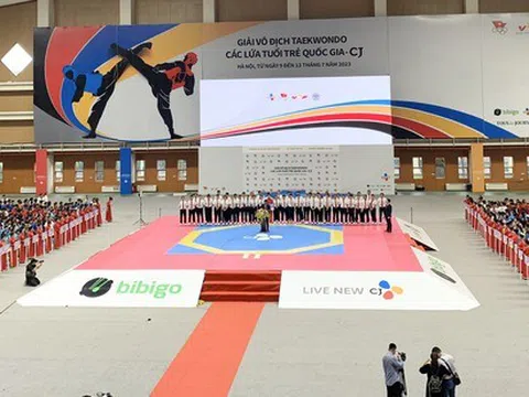 Khai mạc giải vô địch Taekwondo các lứa tuổi trẻ quốc gia năm 2023