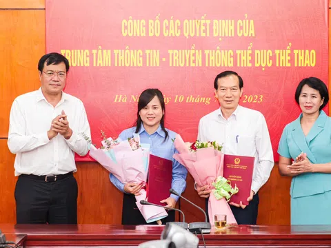 Công bố các Quyết định của Trung tâm Thông tin - Truyền thông Thể dục thể thao