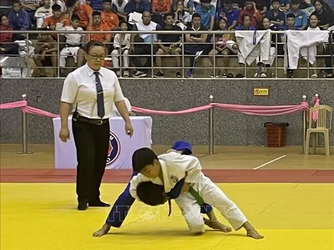 Giải vô địch Judo trẻ quốc gia 2023: Gần 750 vận động viên tranh tài