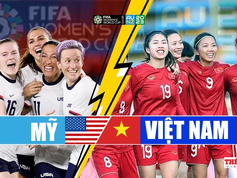 World Cup nữ 2023 > Mỹ - Việt Nam (8 giờ ngày 22/7): Chờ bàn thắng lịch sử