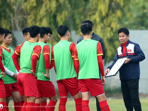 Đội tuyển U23 Việt Nam lấy cầu thủ U20 làm lực lượng chủ lực để chuẩn bị cho giải Đông Nam Á