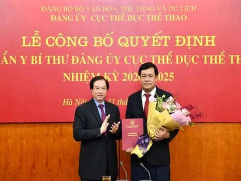 Ông Đặng Hà Việt giữ chức Bí thư Đảng ủy Cục TDTT