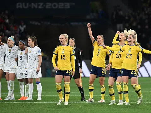 Vòng 1/8 World Cup nữ 2023: Mỹ trở thành cựu vương