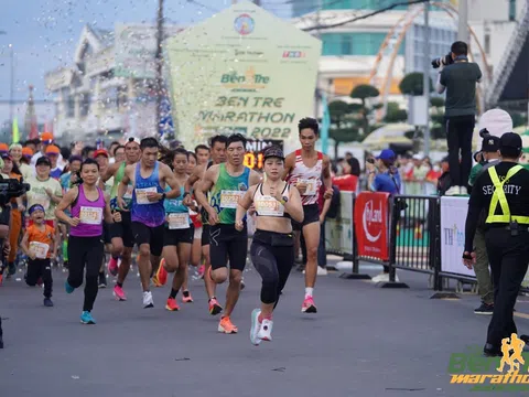 Giải Marathon Bến Tre 2023 có nhiều nét độc đáo