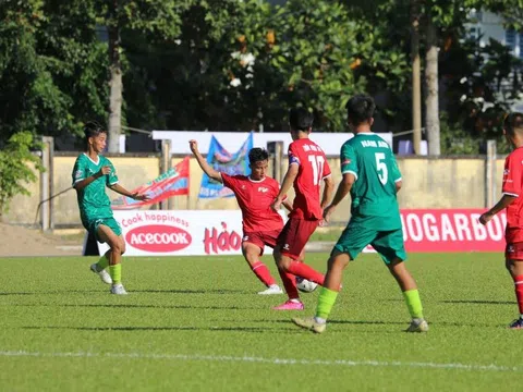 Vòng chung kết Giải Vô địch U15 Quốc gia  - Cúp Acecook 2023 (Bảng B): PVF giành ngôi đầu