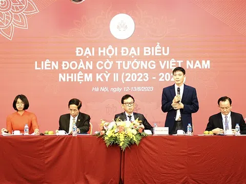 Ông Nguyễn Văn Bình được tín nhiệm bầu giữ chức Chủ tịch Liên đoàn Cờ tướng Việt Nam nhiệm kỳ II (2023-2028)