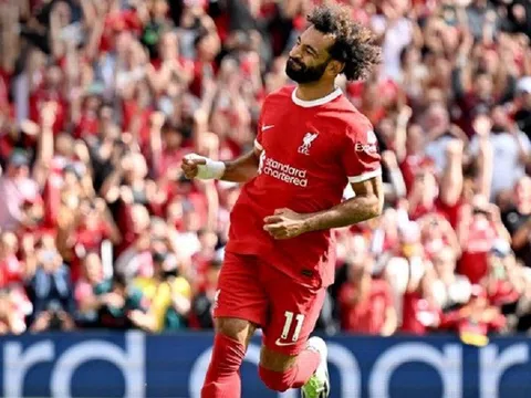 Ghi bàn giúp Liverpool thắng trận đầu tiên, Mohamed Salah thiết lập kỷ lục ấn tượng
