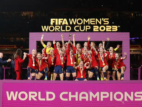 Đánh bại tuyển Anh, Tây Ban Nha lần đầu tiên vô địch World Cup nữ