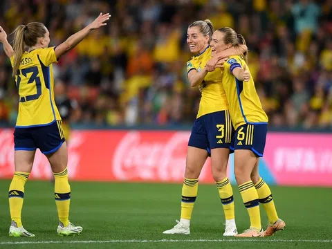 World Cup nữ 2023: Đánh bại Australia, Thụy Điển lần thứ tư giành hạng Ba chung cuộc