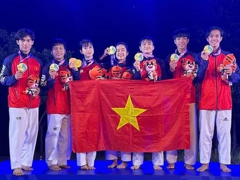 Taekwondo Việt Nam giành huy chương vàng nội dung Freestyle tại Liên hoan Taekwondo thế giới