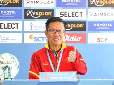 Huấn luyện viên Hoàng Anh Tuấn: “U23 Việt Nam tôn trọng U23 Undonesia và sẽ thi đấu với phong độ tốt nhất”