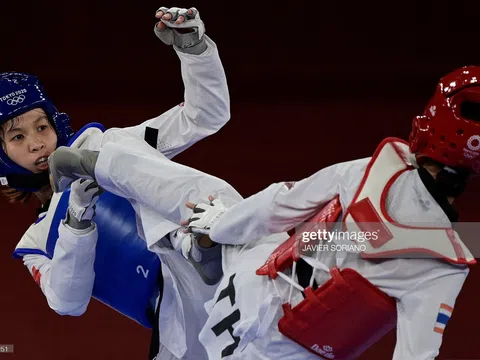 Trương Thị Kim Tuyền tham dự giải Taekwondo Grand Prix 2023 tại Pháp