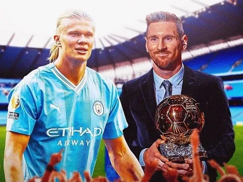Lionel Messi và Erling Haaland là ứng viên sáng giá giải Quả bóng Vàng 2023