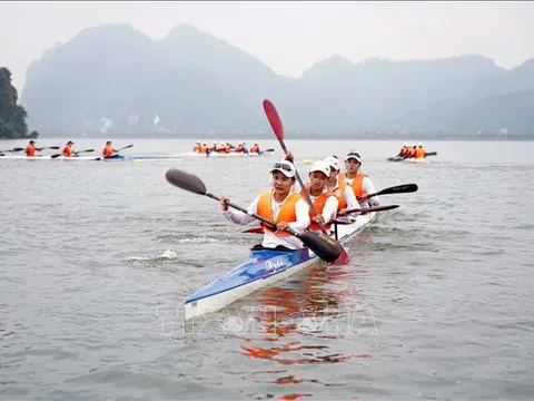 Khai mạc giải Đua thuyền Canoeing toàn quốc năm 2023
