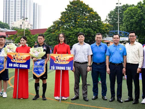 Khai mạc ngày hội bóng đá công nhân toàn quốc 2023