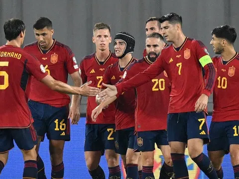 Vòng loại Euro 2024: Tây Ban Nha hủy diệt Georgia, Bruno Fernandes tỏa sáng
