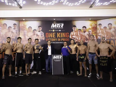 Bốc thăm chia cặp đấu tại giải Muay Thai 4 - Man Tournament