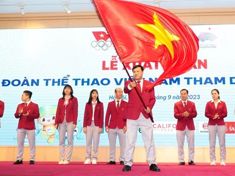 Đoàn Thể thao Việt Nam xuất quân lên đường dự ASIAD 19
