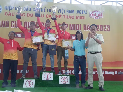 Giải Cúp quốc gia Câu cá thể thao Việt Nam - Cúp MIDI năm 2023: Cần thủ Nguyễn Thành Tài vô địch