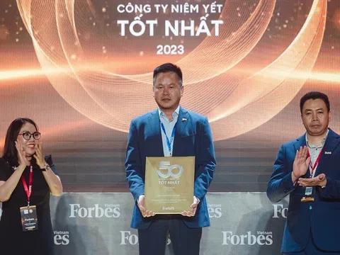 MB vào tốp 50 công ty niêm yết tốt nhất Việt Nam 2023 của Forbes