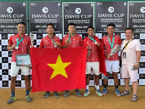 Xác định đối thủ của quần vợt Việt Nam tại play-off nhóm II Davis Cup thế giới 2024